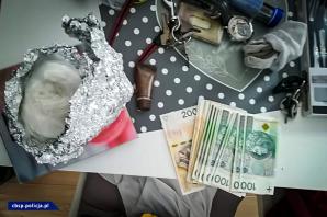 [VIDEO] CBŚP przejęło narkotyki i broń