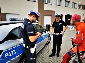 [VIDEO] W powiecie mikołowskim trwają działania BEZPIECZNY CYKLISTA