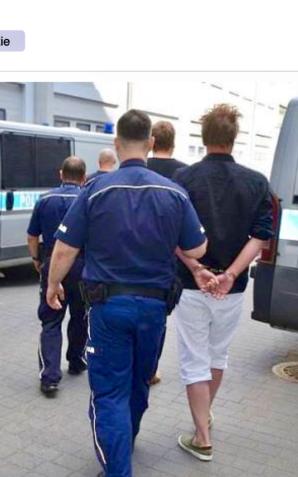 [VIDEO] Polscy Policjanci zatrzymali Norwegów, którzy uszkodzili samochody