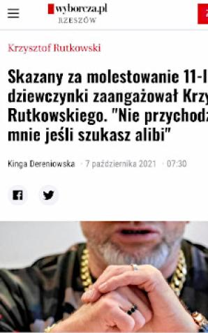  [VIDEO] Rzeszowskie media szeroko o konferencji Rutkowskiego w sprawie rzekomych gwałtów na dziecku! Czy prokuratura i sąd wezmą się teraz za urzędników i samorządowców, którzy doprowadzili do tej rzekomej tragedii dziecka? Czy może uniewinnią skazanych?