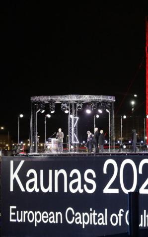 Wicepremier Piotr Gliński wziął udział w inauguracji Europejskiej Stolicy Kultury Kowno 2022