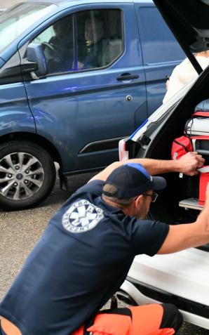 [VIDEO] Takie połączenie sił, więc nie mogło się nie udać - transport serca do Wrocławia mimo warunków pogodowych