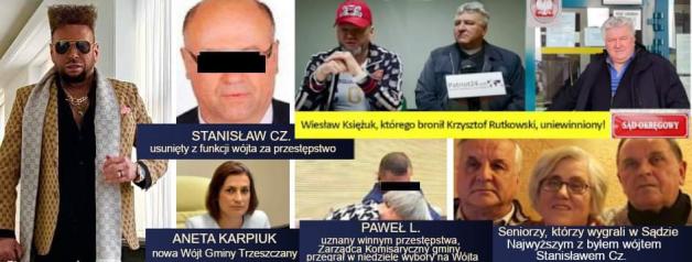 RUTKOWSKI: Nowa Wójt w Trzeszczanach! Koniec rządów skazanego Stanisława Cz. i uznanego winnym przestępstwa tymczasowego zarządcy Pawła L. Koniec prześladowania prawdomównego robotnika Wiesława Księżuka i seniorów!