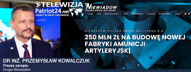[VIDEO] Polska zbroi się na potęgę. Ogromne fabryki amunicji powstają w Niewiadowie