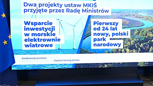 [VIDEO] Rada Ministrów przyjęła dwa projekty ustaw MKiŚ: Nowy Park Narodowy pod Szczecinem i farma wiatrowa na Bałtyku – ważne zmiany dla mieszkańców